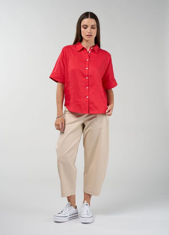 Madly Sweetly Cove Shirt Poppy MS1952