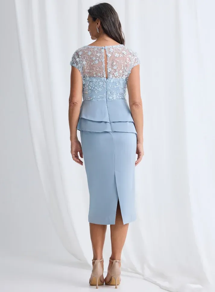 Trellis Lane Tania Peplum Midi TL1165