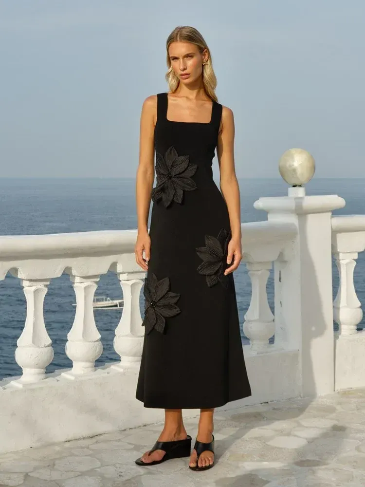 Fate+Becker Ingrid Applique Midi Dress FA19064