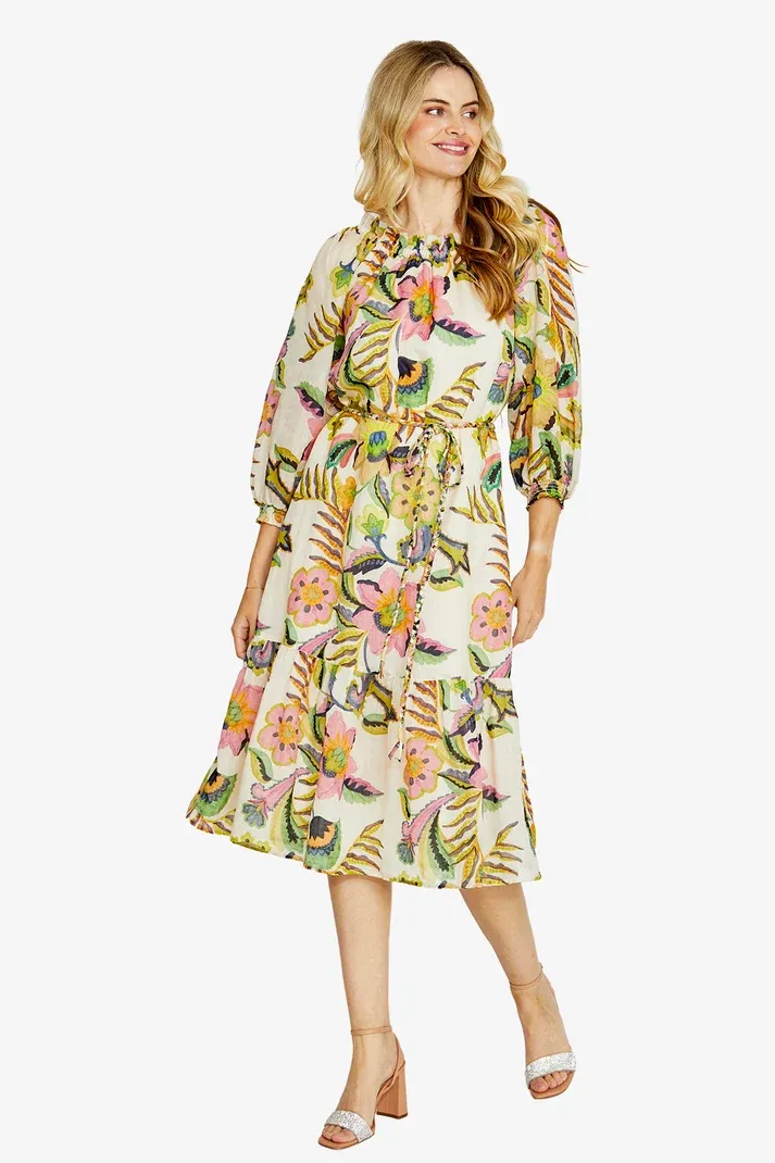Ping Pong Rory Off Shoulder Dress Carnival