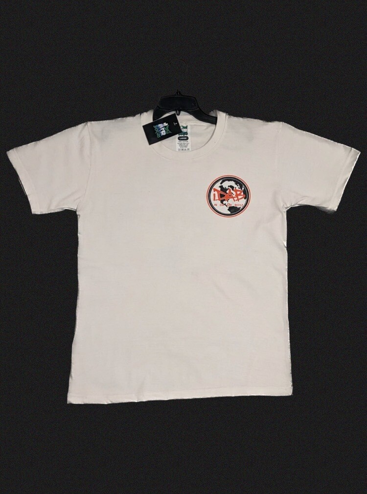 WHITE InDaAirBoyz Limited Edition GRAPHIC DESIGN 100% COTTON SHIRT