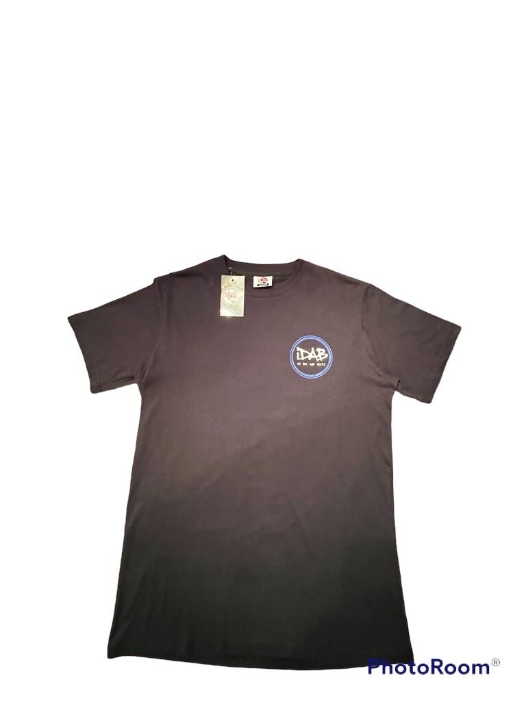 BLACK InDaAirBoyz Limited Edition GRAPHIC DESIGN 100% COTTON SHIRT