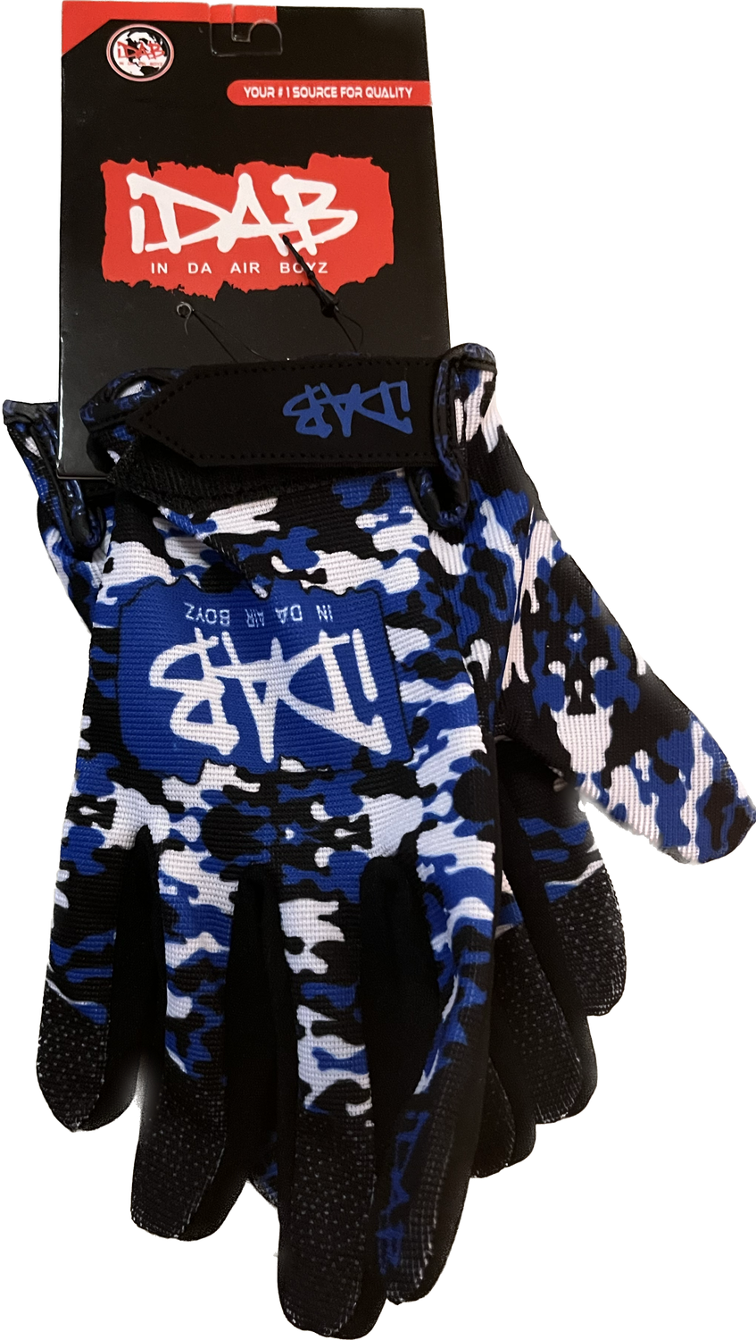 BLUE FATIG INDAAIRBOYZ GLOVES LIMITED EDITON