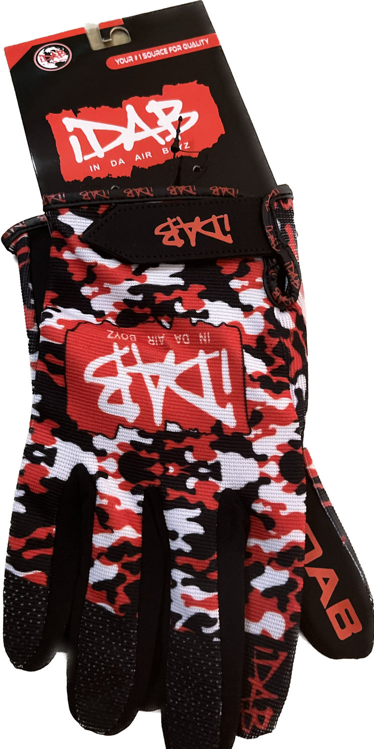 RED FATIG INDAAIRBOYZ GLOVES LIMITED EDITION