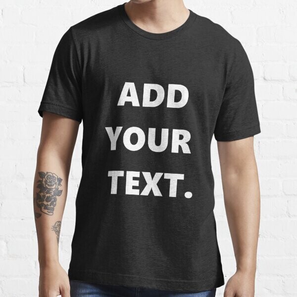 Mens Custom Graphic Tee