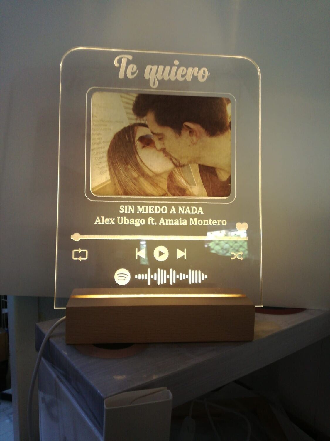 Lámparas LED con foto