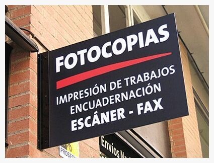 Banderolas sin luz