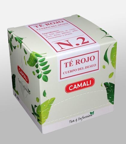 INFUSIONES TE ROJO CUERPO DEL DESEO