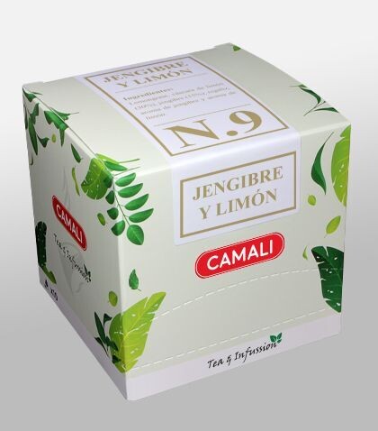 INFUSIONES JENGIBRE Y LIMÓN