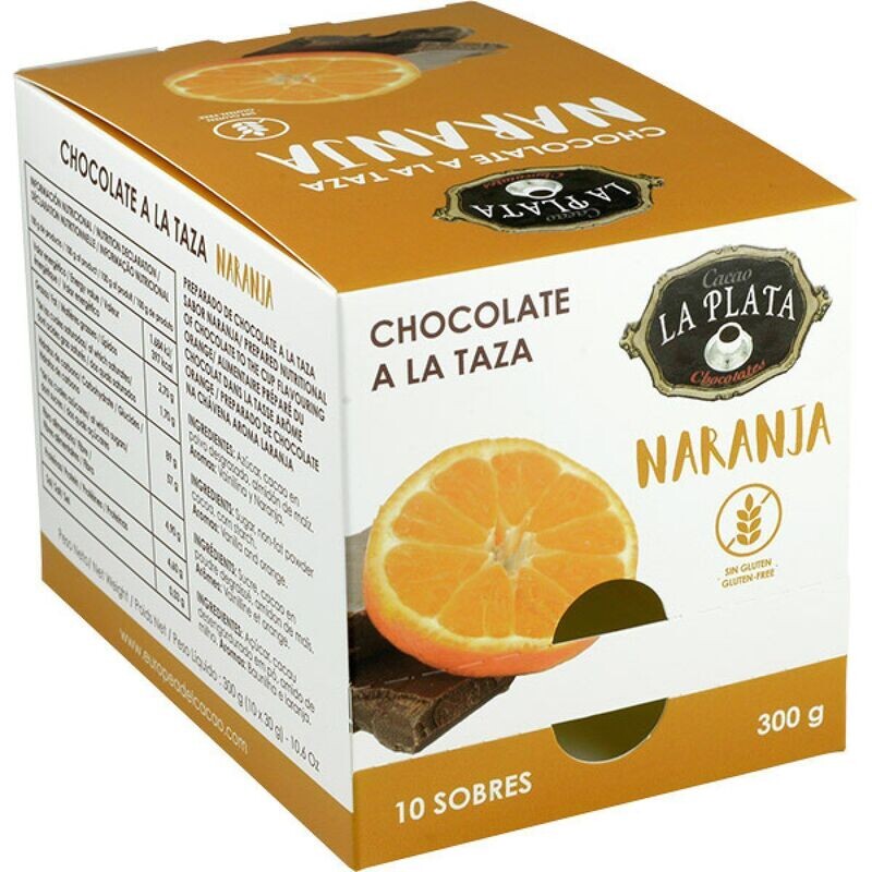 Chocolate a la Taza Naranja