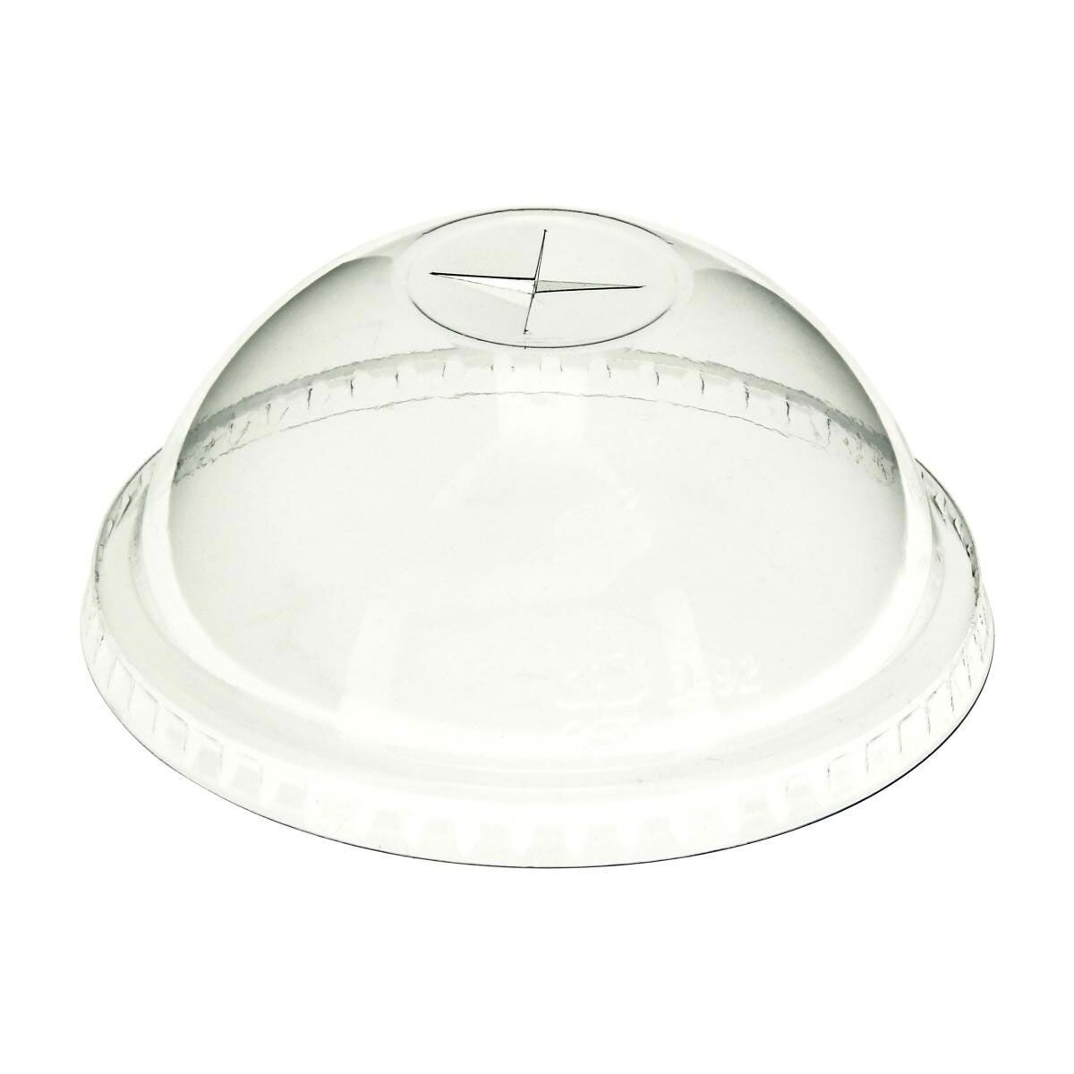 Tapa cúpula PET 12-14 oz 50uds