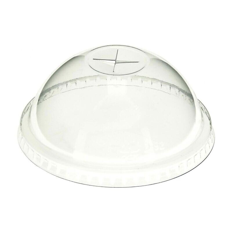 Tapa cúpula PET 12-14 oz 50uds