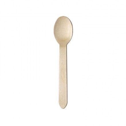 Cucharillas de madera 100uds