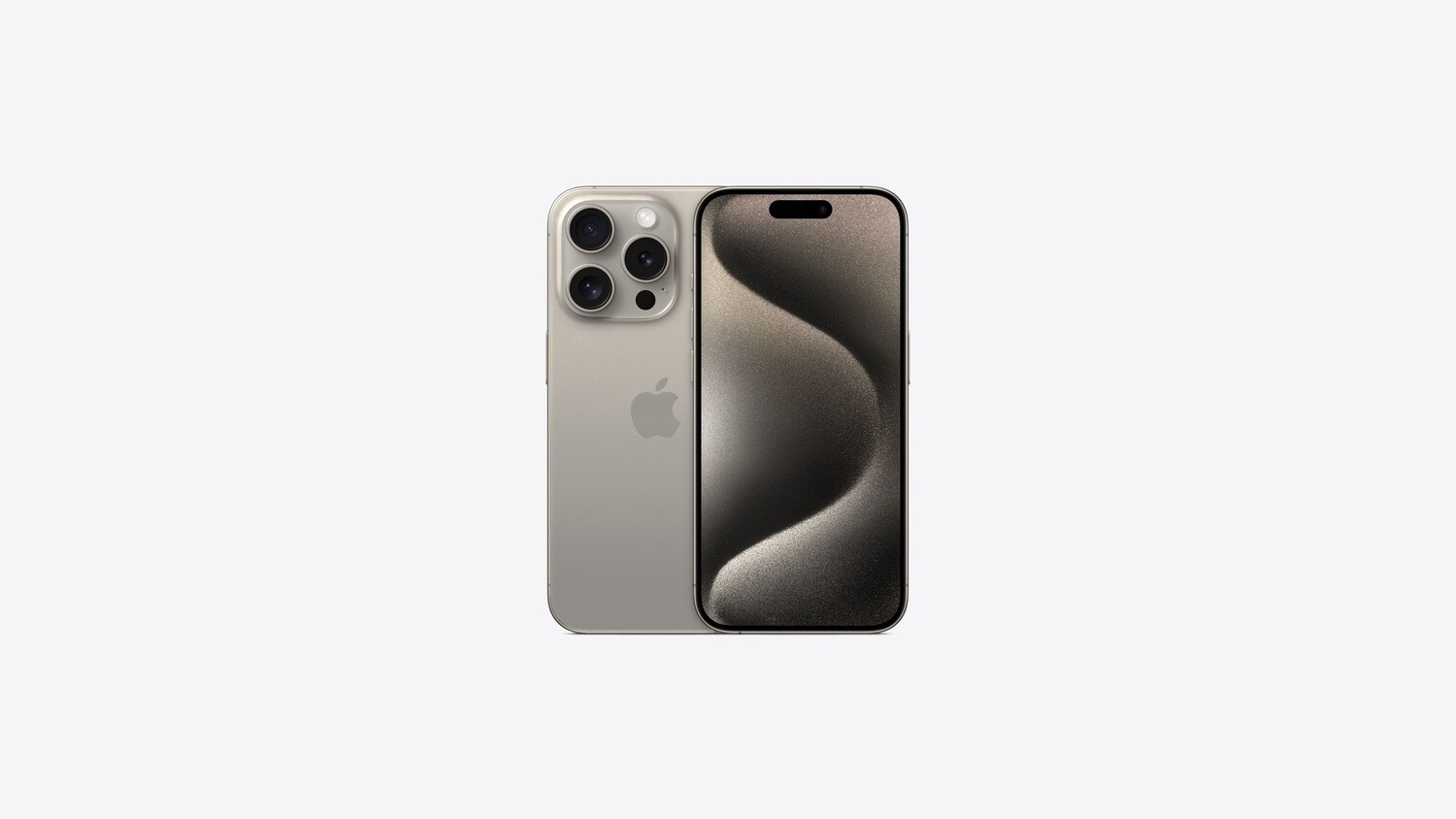 Iphone 15 Pro, Kleur: Natural Titanium, Model: Pro