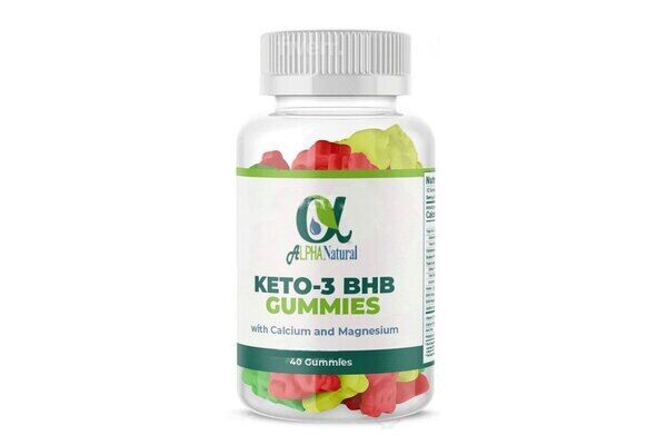 Alpha Natural Keto-3 BHB Gummies