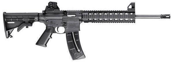 S&W M&P 15-22 Rifle, 22LR, 10RD, Black (#811062)