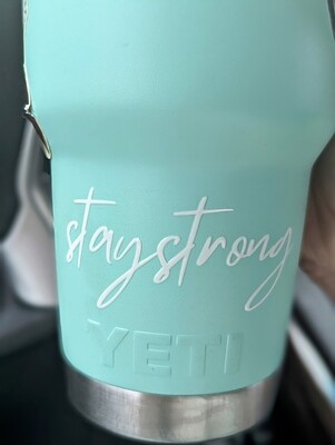 Stay Strong Sticker/Decal