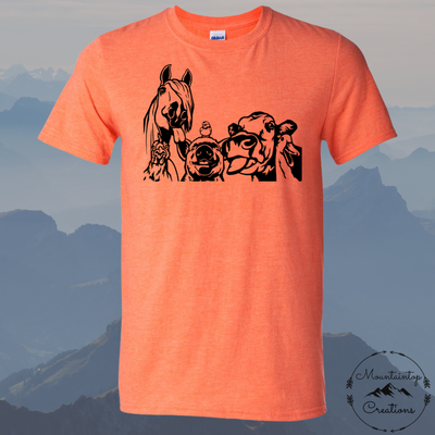 Goofy Farm Animal Tee