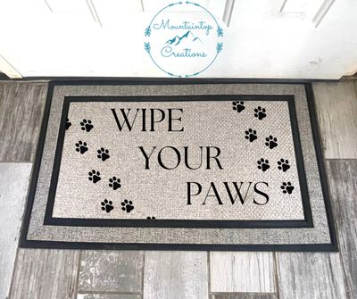 Wipe Your Paws Doormat