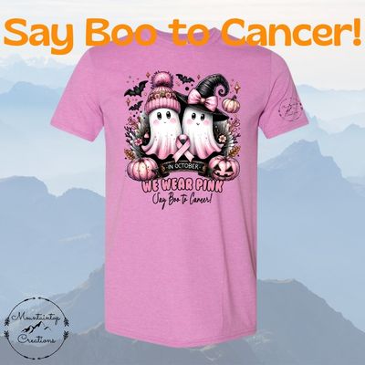 Say Boo to Cancer Tee