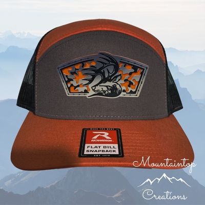 Orange Buck Hat