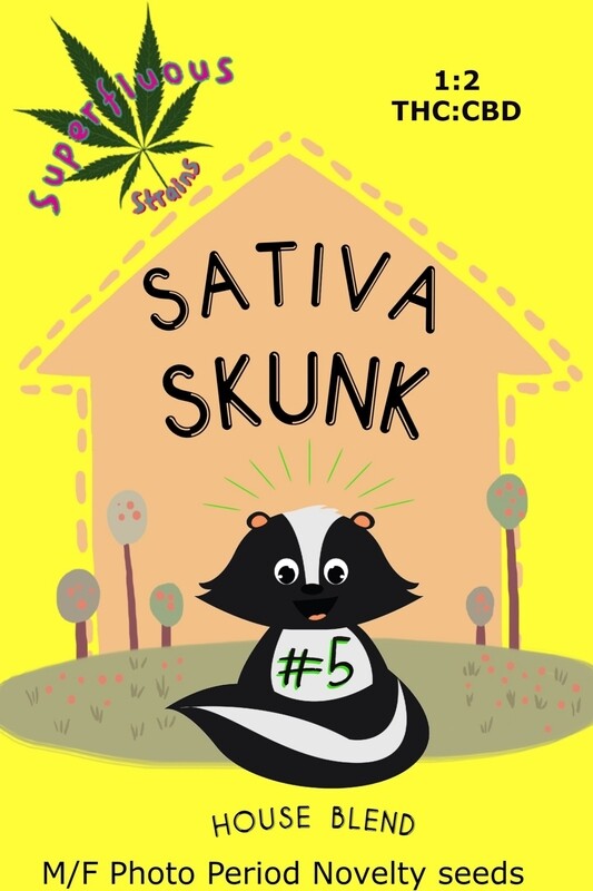 Sativa Skunk #5 House Blend