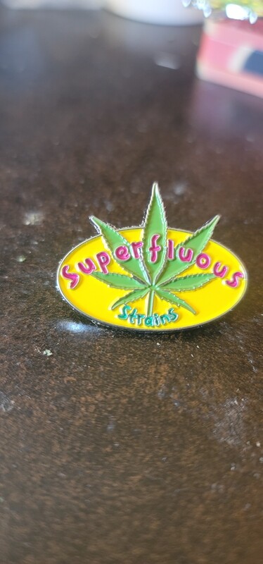Superfluous Enamel Pin