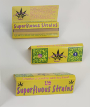Superfluous 1 1/4 rolling papers