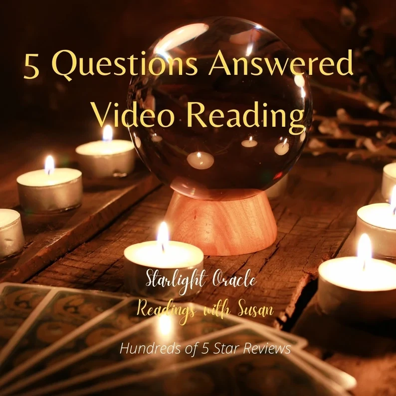 5 Questions Answered Video Reading - 30 - 45 min video duration