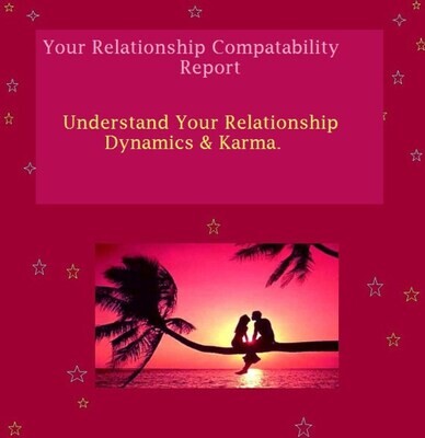 Relationship Astrology Charts Analyzed - Understand your Relationship Dynamics and Karma. Audio Recording.