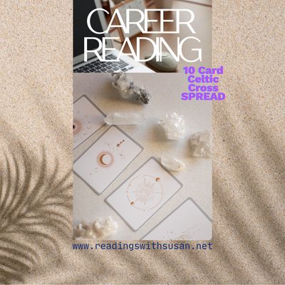 10 Card Celtic Cross Career Video Reading - Approx. 30 min reading.