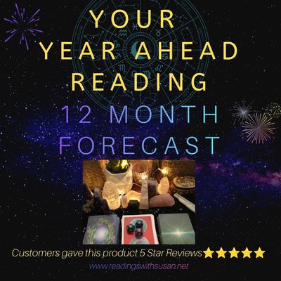 Your Year Ahead Video Reading - Limited Amount Available.