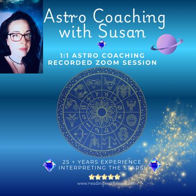 Mini Coaching Session - 1 x Astrology Live Coaching Session Plus Audio Recording.