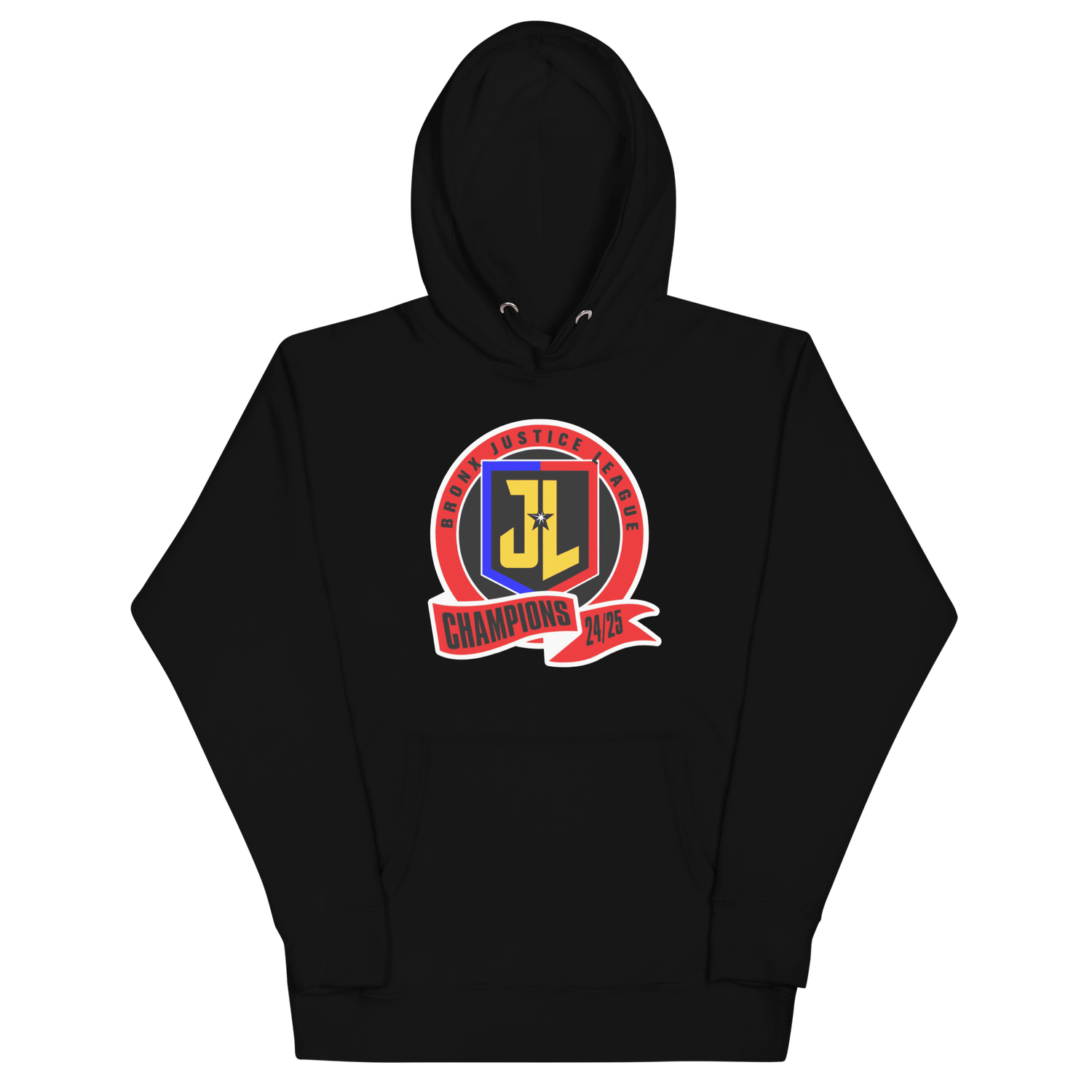 Bronx Justice League Champion Logo Hoodie