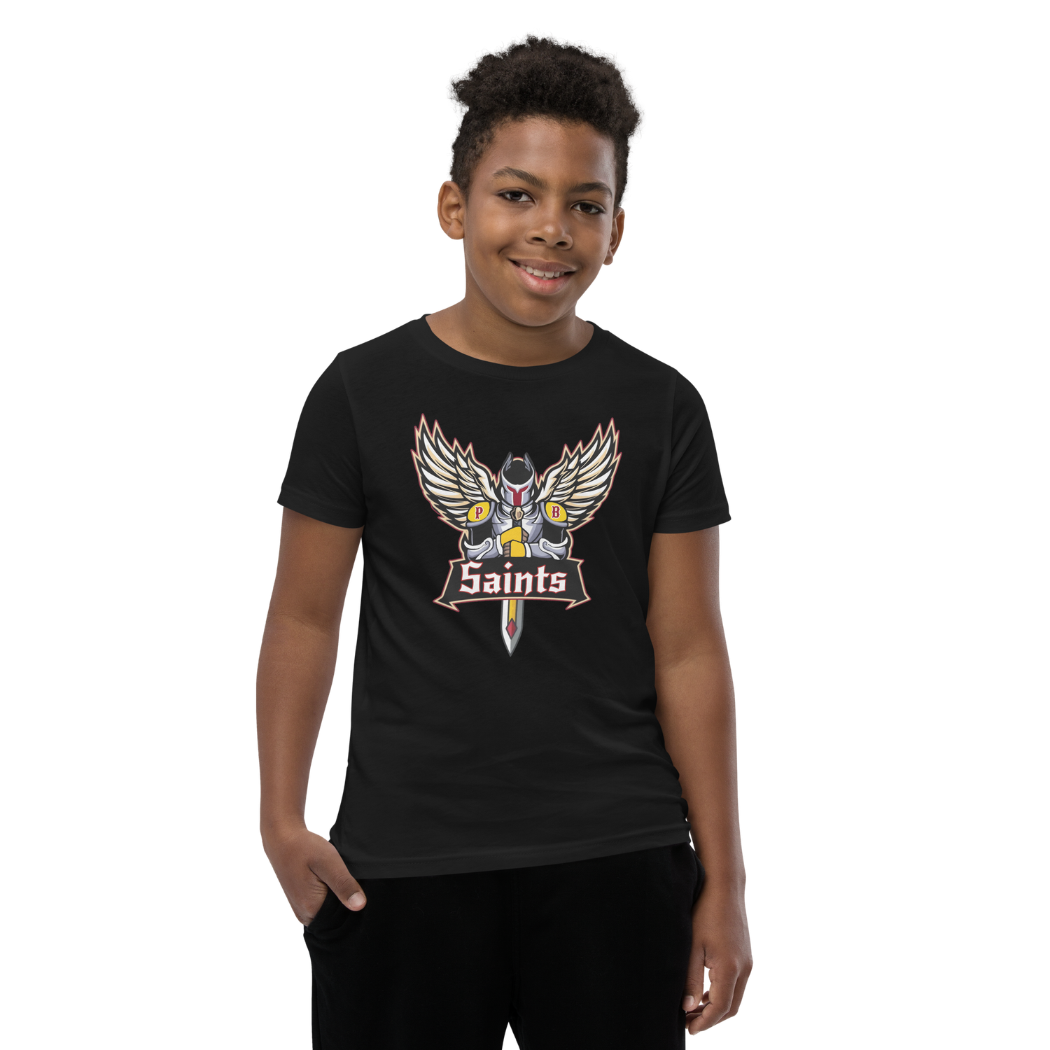 Pine Bluff Saints Logo Youth Tee