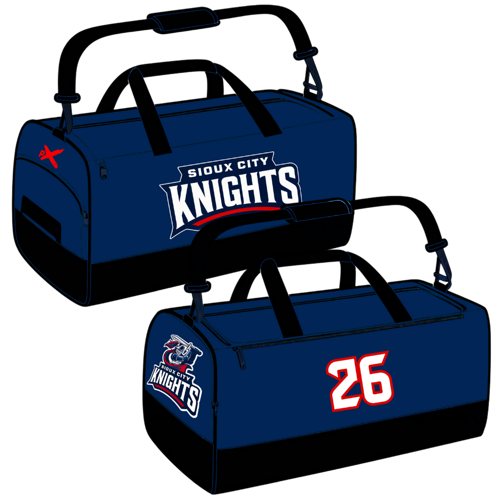 Sioux City Knights - Custom Football Equipment Bag