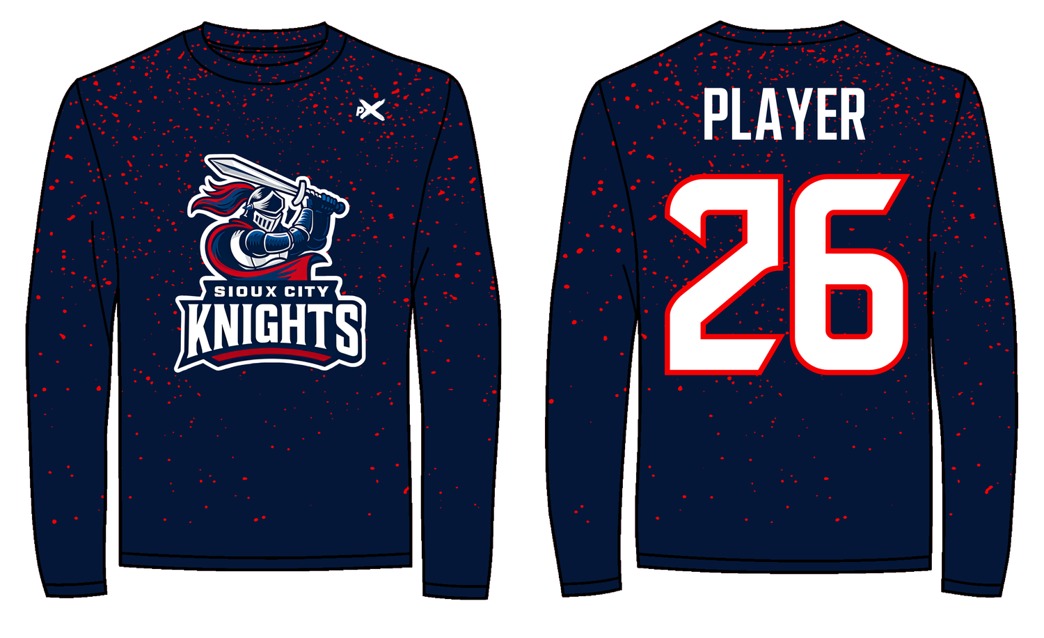 Sioux City Knights - Performance Long Sleeve