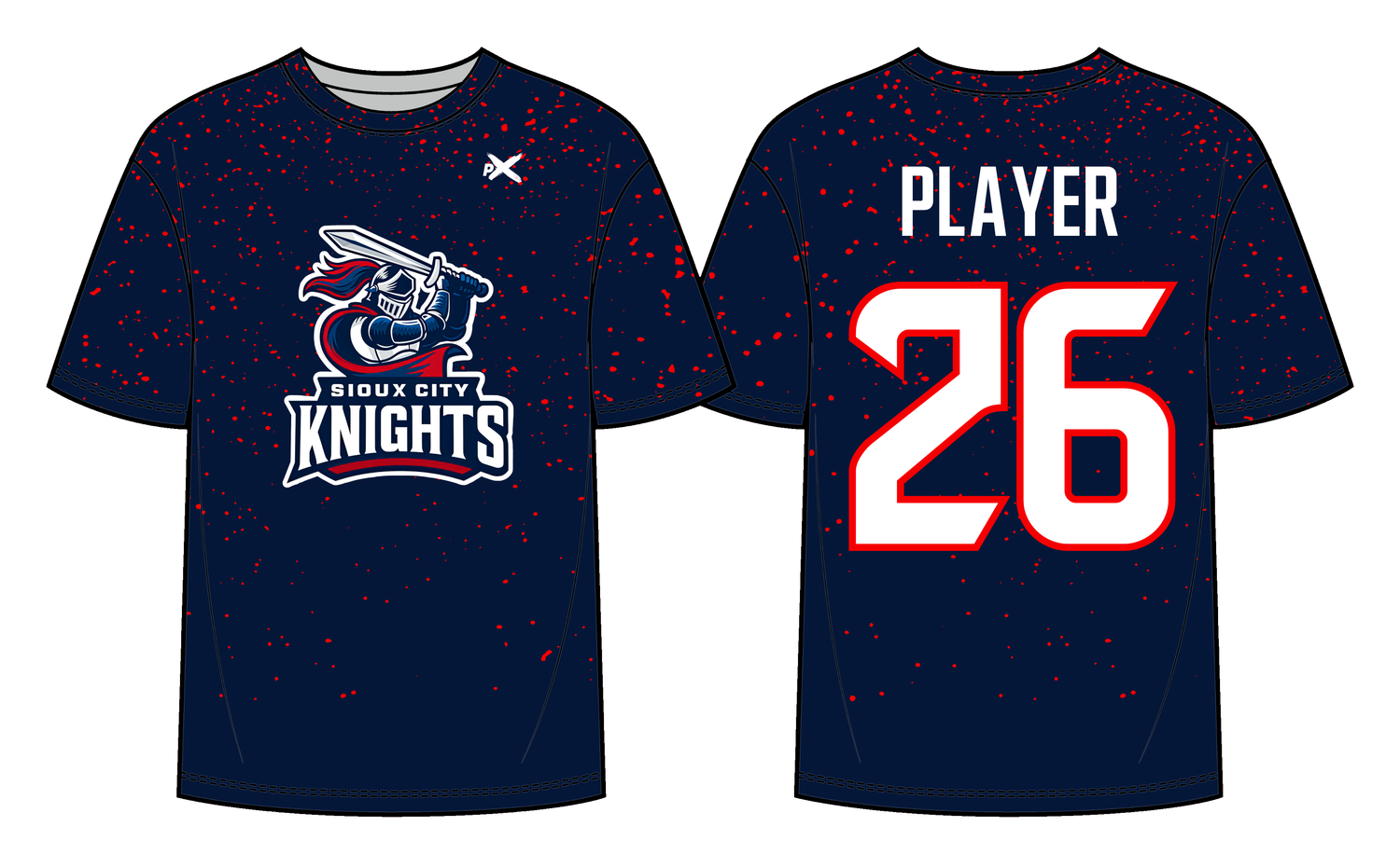 Sioux City Knights - Performance Short Sleeve