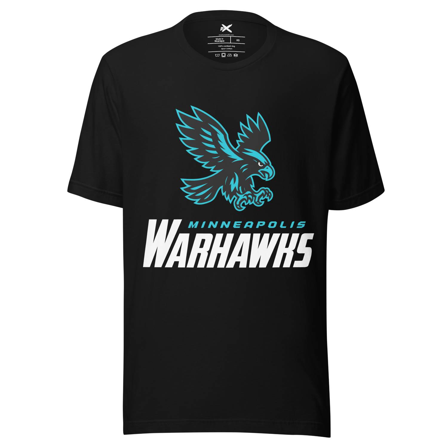 DFA - Minneapolis Warhawks - Logo Black Graphic Tee 