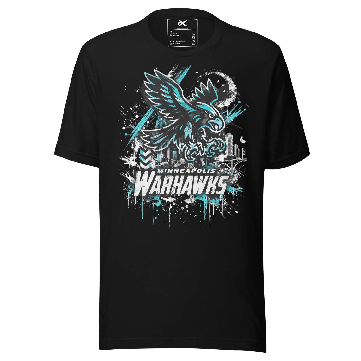 DFA - Minneapolis Warhawks - Grunge Graphic Tee 