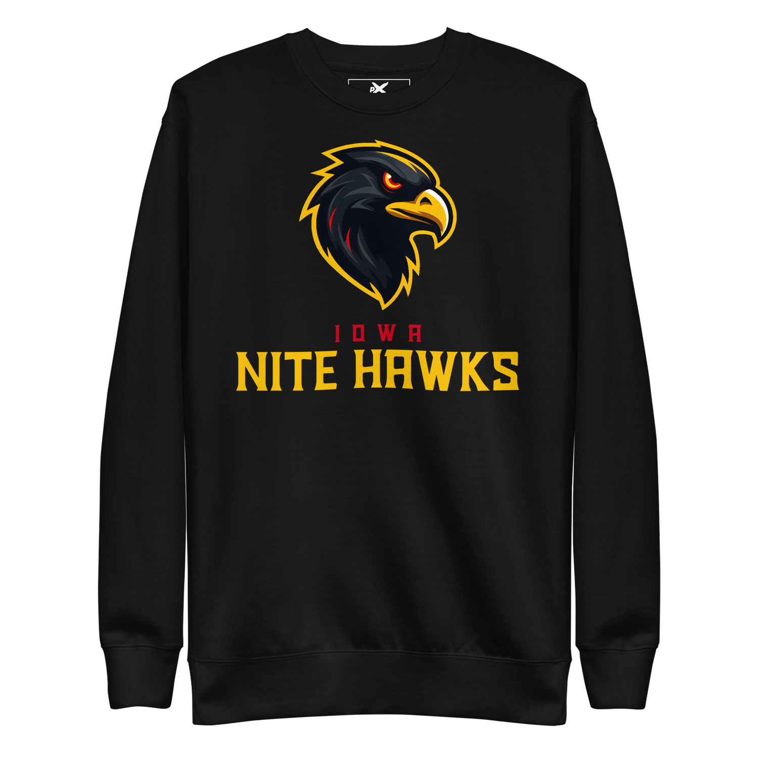 Iowa Nite Hawks - Logo Crew Sweatshirt