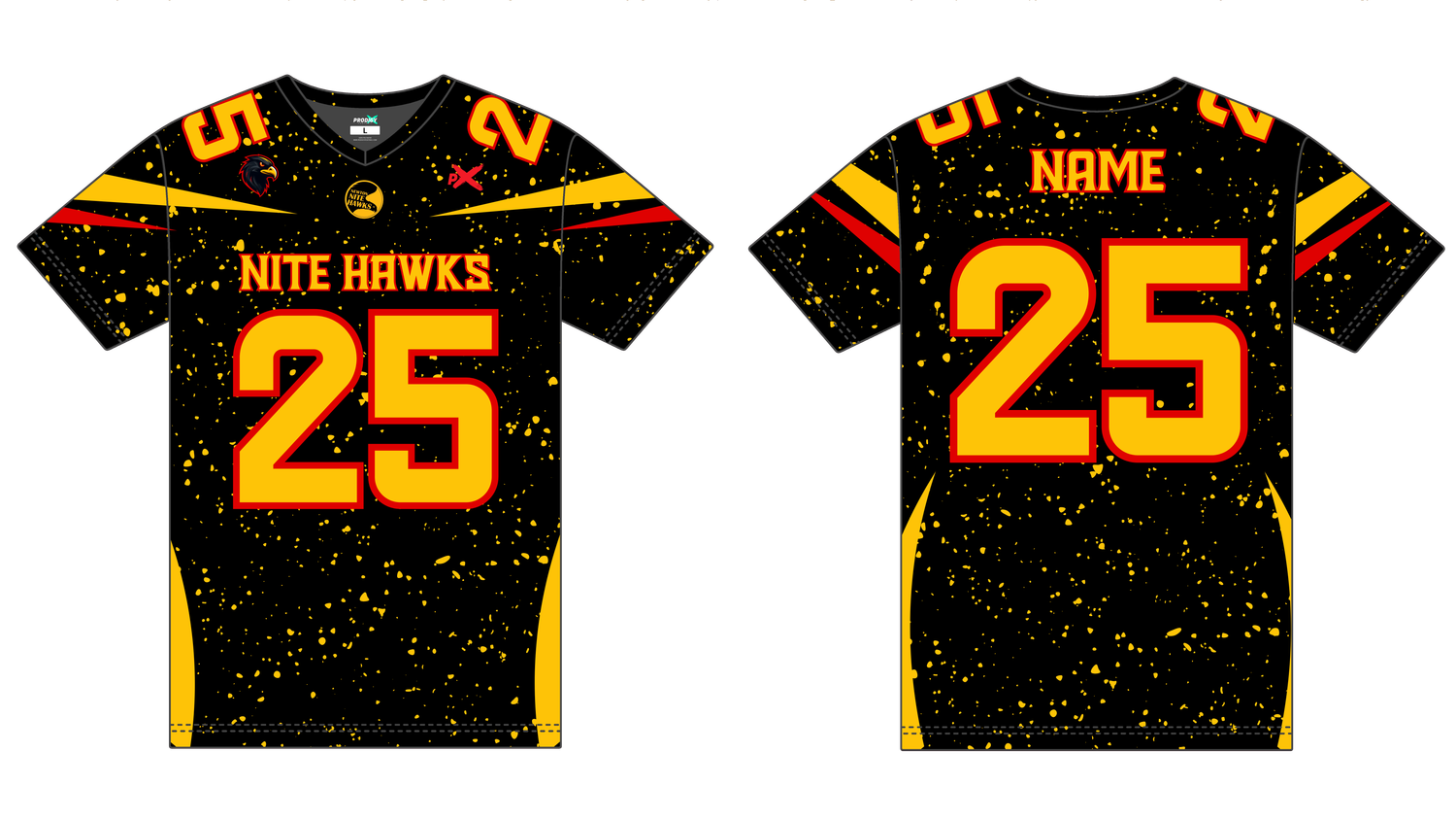 Iowa Nite Hawks - Fan Replica Jersey
