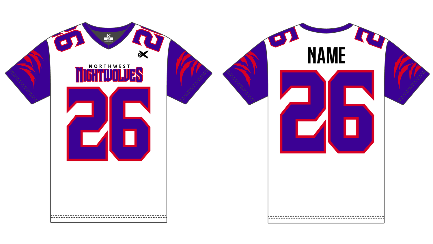 Northwest Nightwolves - Fan Replica Jersey