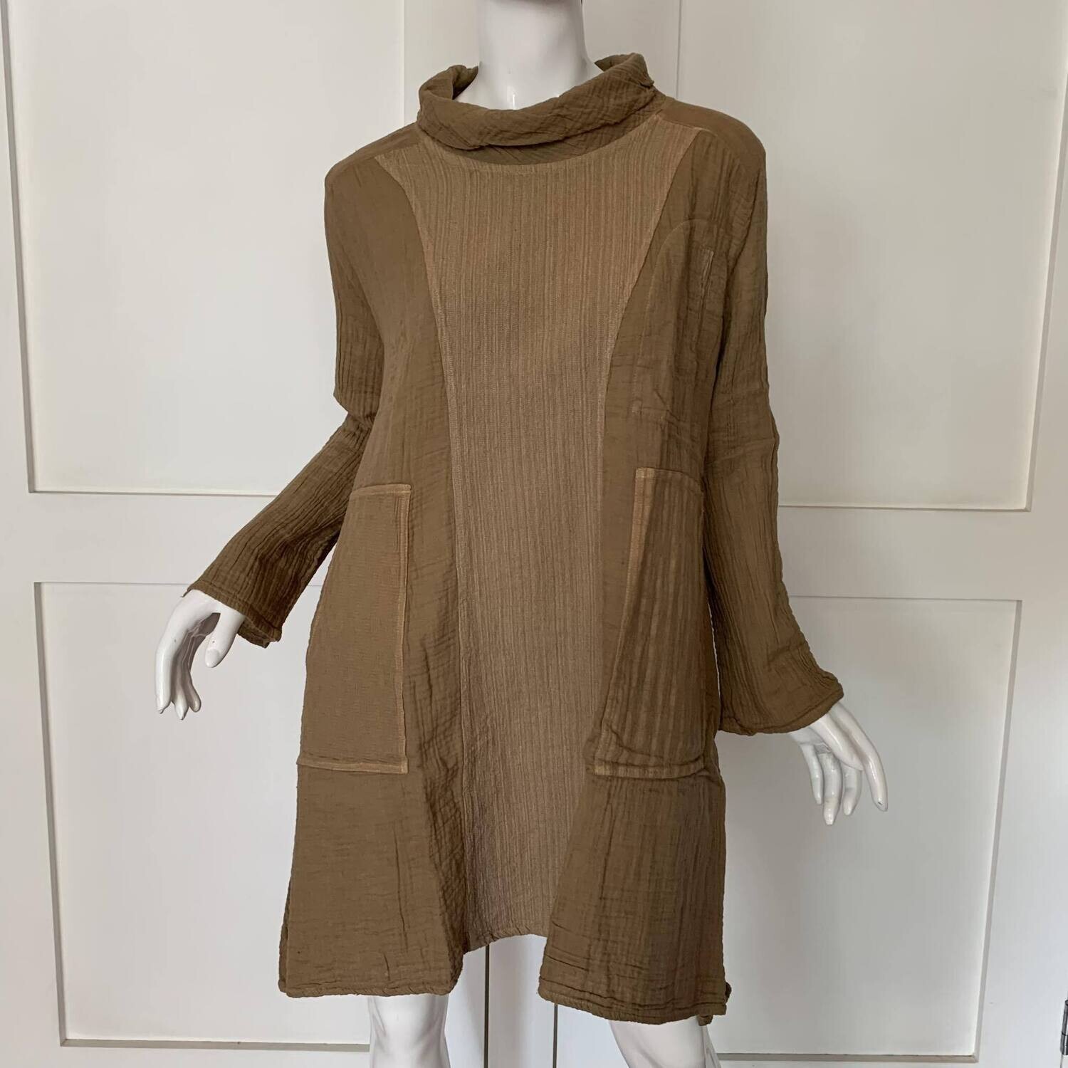 Vestido Cuello Tortuga
