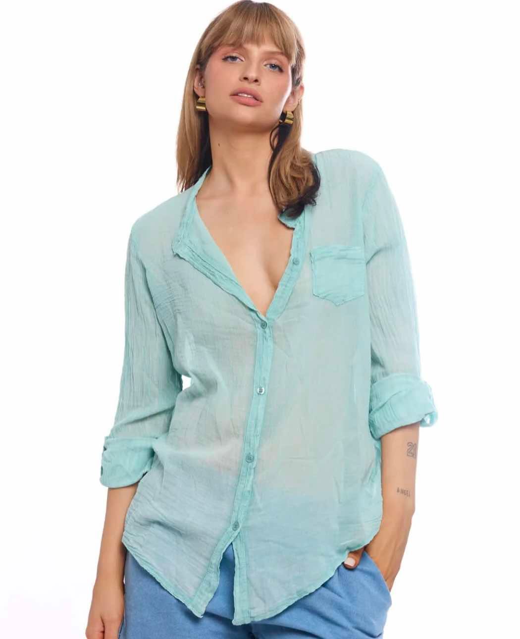 Blusa Ligera Algodón