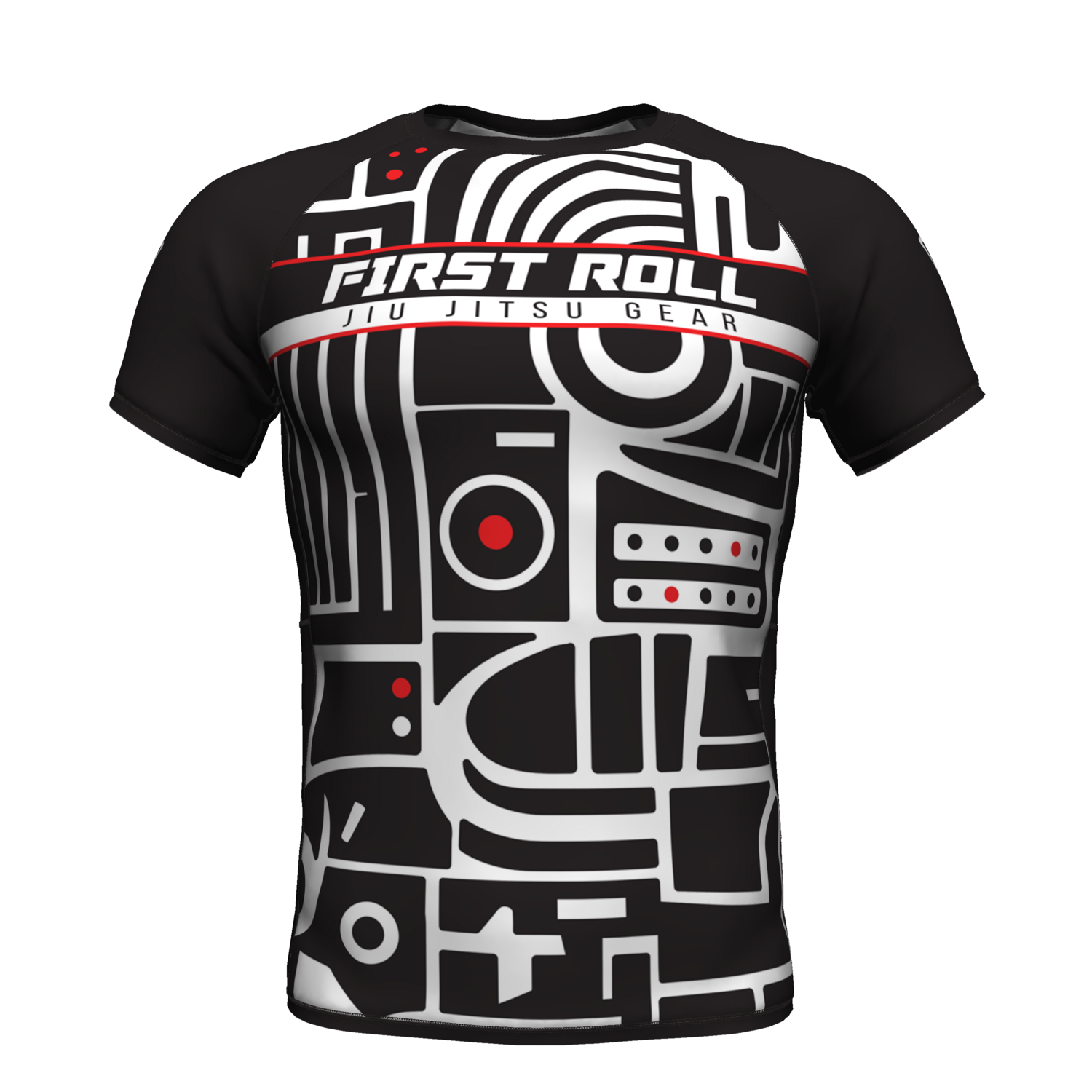 Ranked Black  - Nero Rashguard