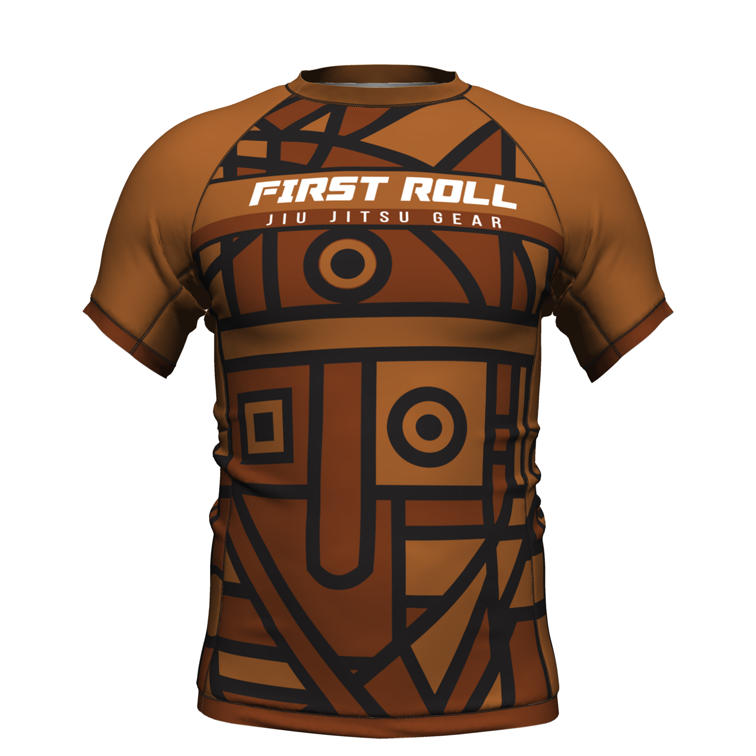 Ranked Brown  - Marrone Rashguard