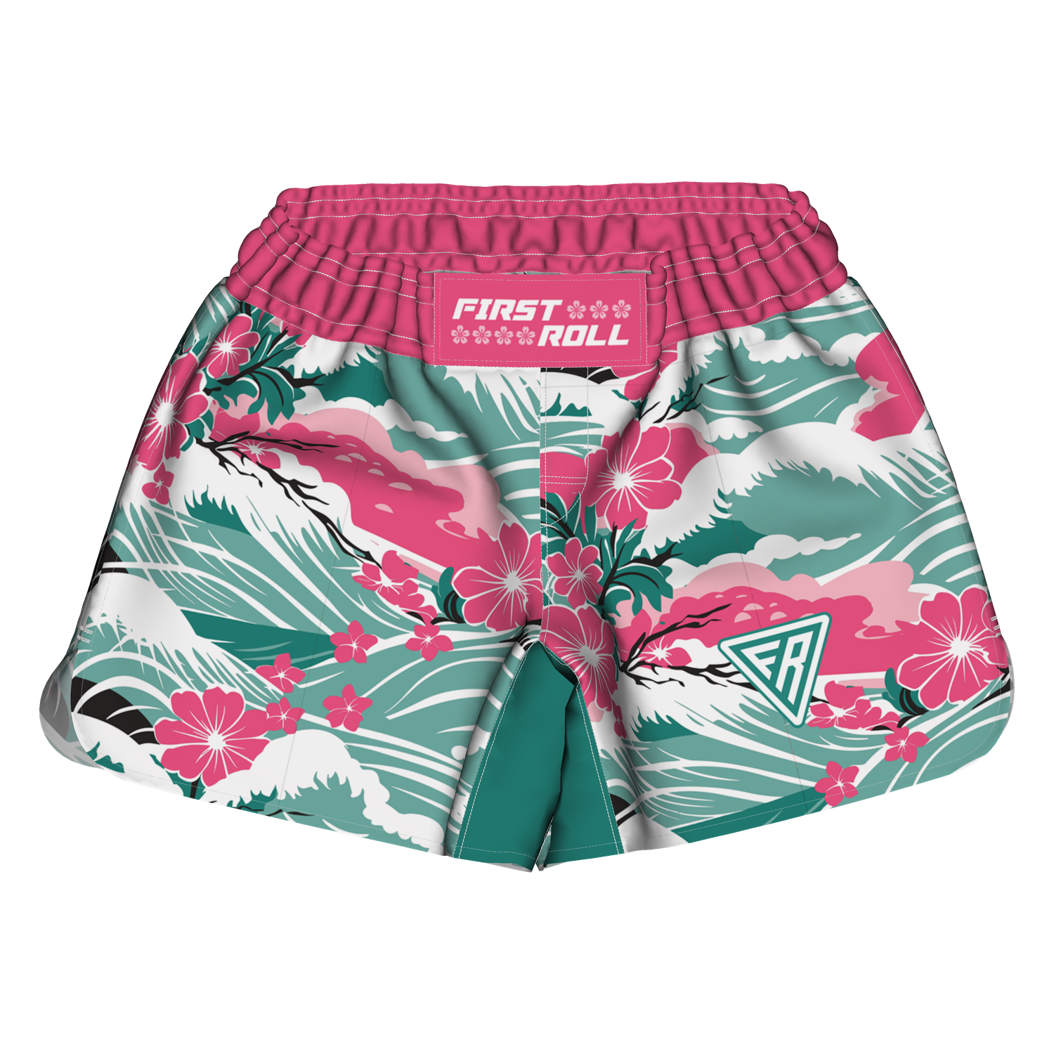 Cherry Blossom Waves Shorts