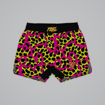 NEON CHEETAH SHORTS