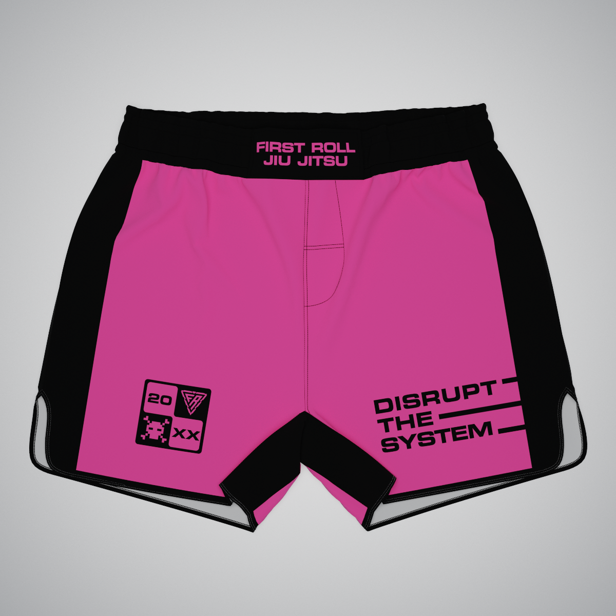 DISRUPT THE SYSTEM PINK SHORTS